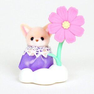 Calico Critters Sylvanian‎ Families Fennec Fox Baby - Blooming Baby Friends